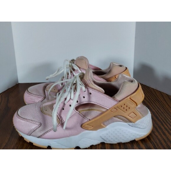 Nike Huarache Run SE GS Pink Youth Size 7 Y Women 8.5 Running Shoes 904538-600 - Picture 4 of 9